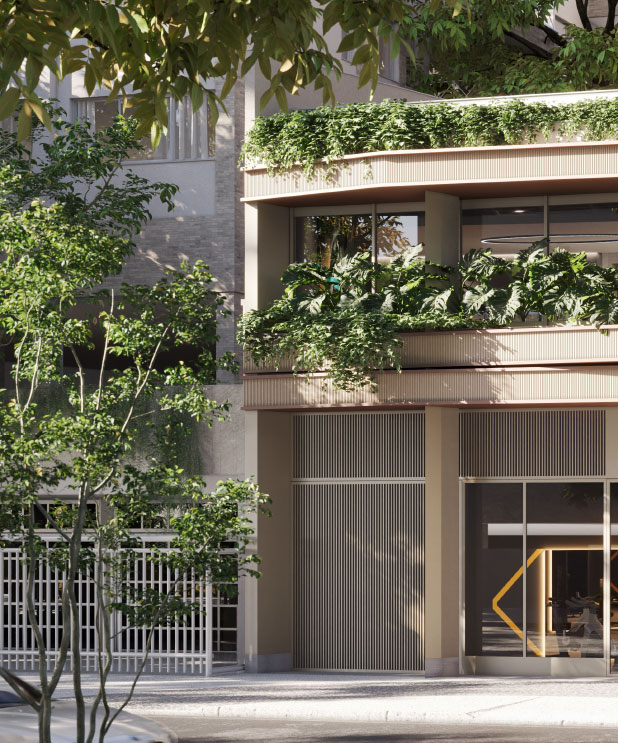 GÁVEA 99 | Fachada Detalhe