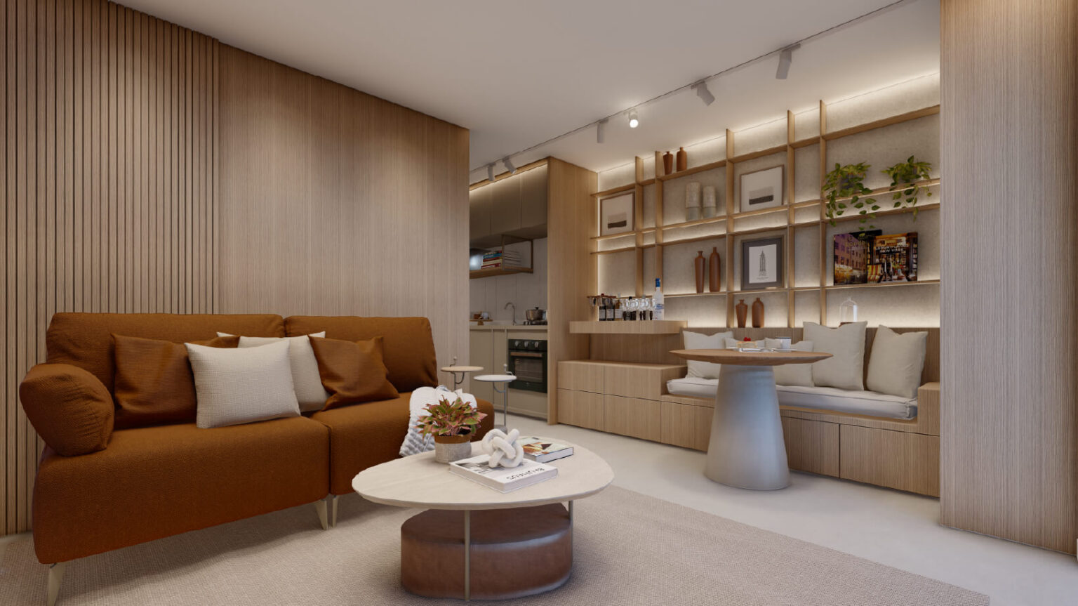 GÁVEA 99 | 203 ao 703 - 1 Quarto